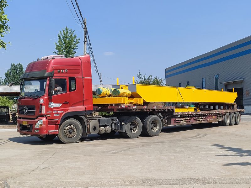 電動葫蘆橋式起重機  LH16/5t-16.4m 制作完成，發往湖南交付客戶使用。